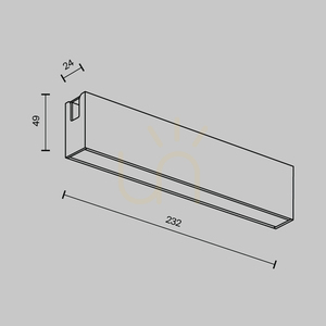 BASIS TR151-1-12W2.7K-BS-DE lumina autobuz Maytoni small 8