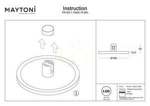 PLATO TR153-1-10W2.7K-BS-DE lumina autobuz Maytoni small 7