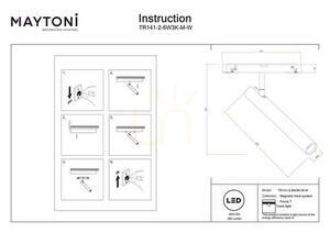 FOCUS T TR141-2-6W3K-M-W reflector pentru bare Maytoni small 8