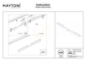 Lampă pentru șine BASIS TR030-4-30WTW-DD2-W Maytoni small 6