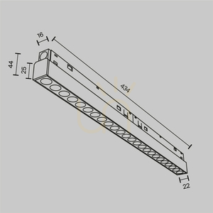 Lampă pentru șine POINTS TR031-4-24WTW-DD2-B Maytoni small 7