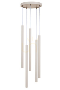 Lampă suspendată Sigma SOPEL 5 gri bej G9 41460 small 0