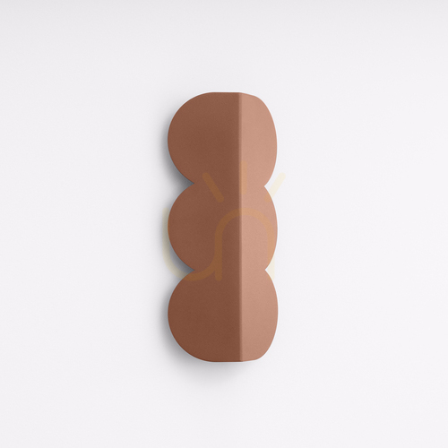 Verifica Lampă de perete BISCUIT mocca