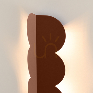 Lampă de perete BISCUIT mocca small 3