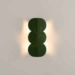 Lampă de perete BISCUIT verde măsliniu small 6