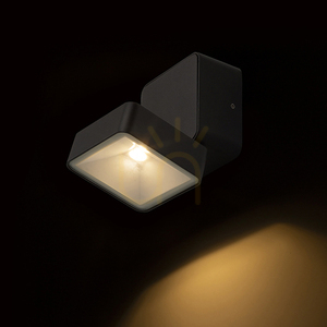 Proiector exterior Rendl FLAVIO SQ R14592 negru LED 6 W 3000 K IP54 small 2