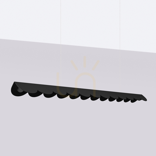 Verifica BISCUIT negru LED 3000K lampă suspendată