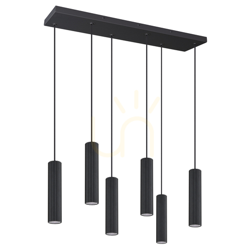 Verifica IVAR 6L negru LED 4000K lampă suspendată