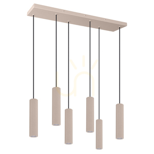 IVAR 6L taupe LED 4000K lampă suspendată small 0