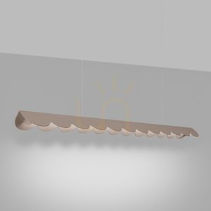 BISCUIT taupe LED 4000K lampă suspendată small 2