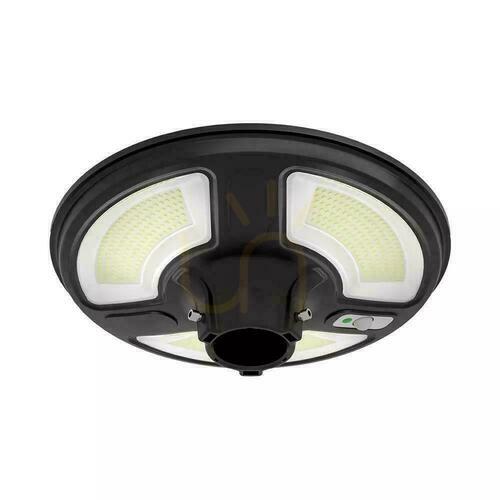 Verifica V-TAC Solar Garden Luminaire 10W Motion Sensor TIMER PILOT IP65 VT-65W 4000K 1500lm.