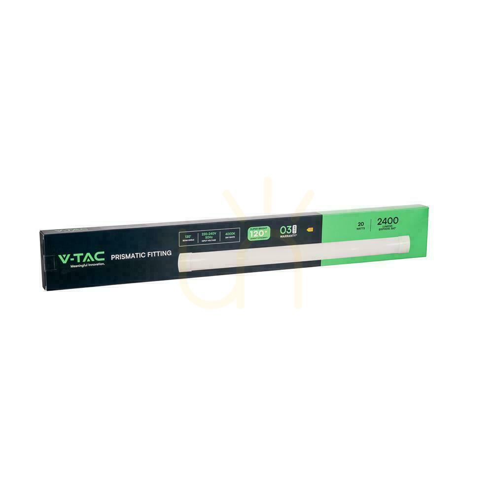 Afişa V-TAC 20W LED Corp de iluminat liniar montat la suprafață 60cm 120Lm/W VT-8320 4000K 2400lm 3 ani garanție V-TAC 20W LED Corp de iluminat liniar montat la suprafață 60cm 120Lm/W VT-8320 4000K 2400lm 3 ani garanție