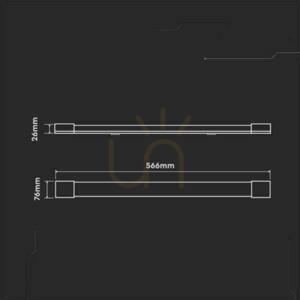 V-TAC 20W LED Corp de iluminat liniar montat la suprafață 60cm 120Lm/W VT-8320 4000K 2400lm 3 ani garanție 4 V-TAC 20W LED Corp de iluminat liniar montat la suprafață 60cm 120Lm/W VT-8320 4000K 2400lm 3 ani garanție small 4