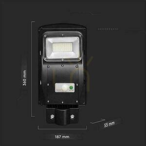 Streetlight LED Solar V-TAC 6W Negru VT-ST63W 6000K 800lm. 6 Streetlight LED Solar V-TAC 6W Negru VT-ST63W 6000K 800lm. small 6