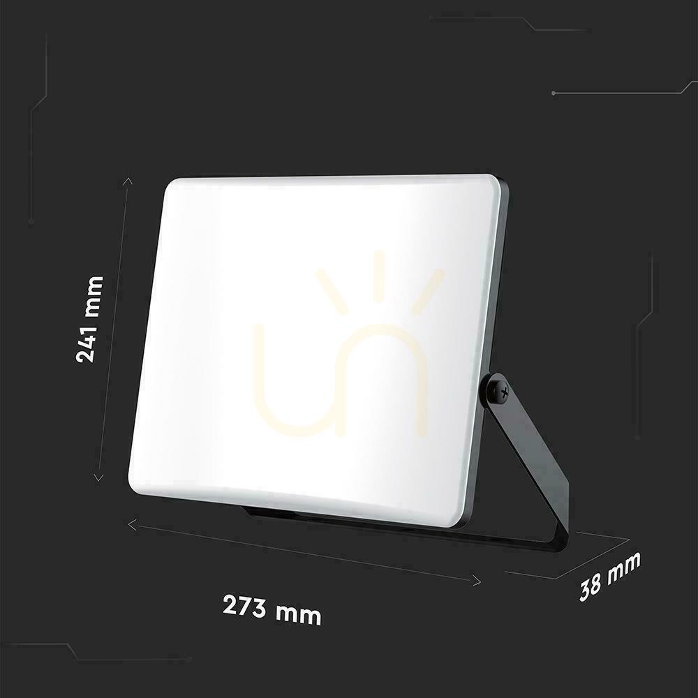 Vedere V-TAC 100W LED proiector 3in1 CCT 100Lm/W sticlă de lapte VT-44107CCT 3000-4000K-6500K 10000lm. V-TAC 100W LED proiector 3in1 CCT 100Lm/W sticlă de lapte VT-44107CCT 3000-4000K-6500K 10000lm.