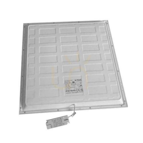 Verifica Panou LED V-TAC 40W 600x600 LED Backlight 33mm 120Lm/W Sursă de alimentare PHILIPS VT-61040 4000K 4800lm 5 ani garanție