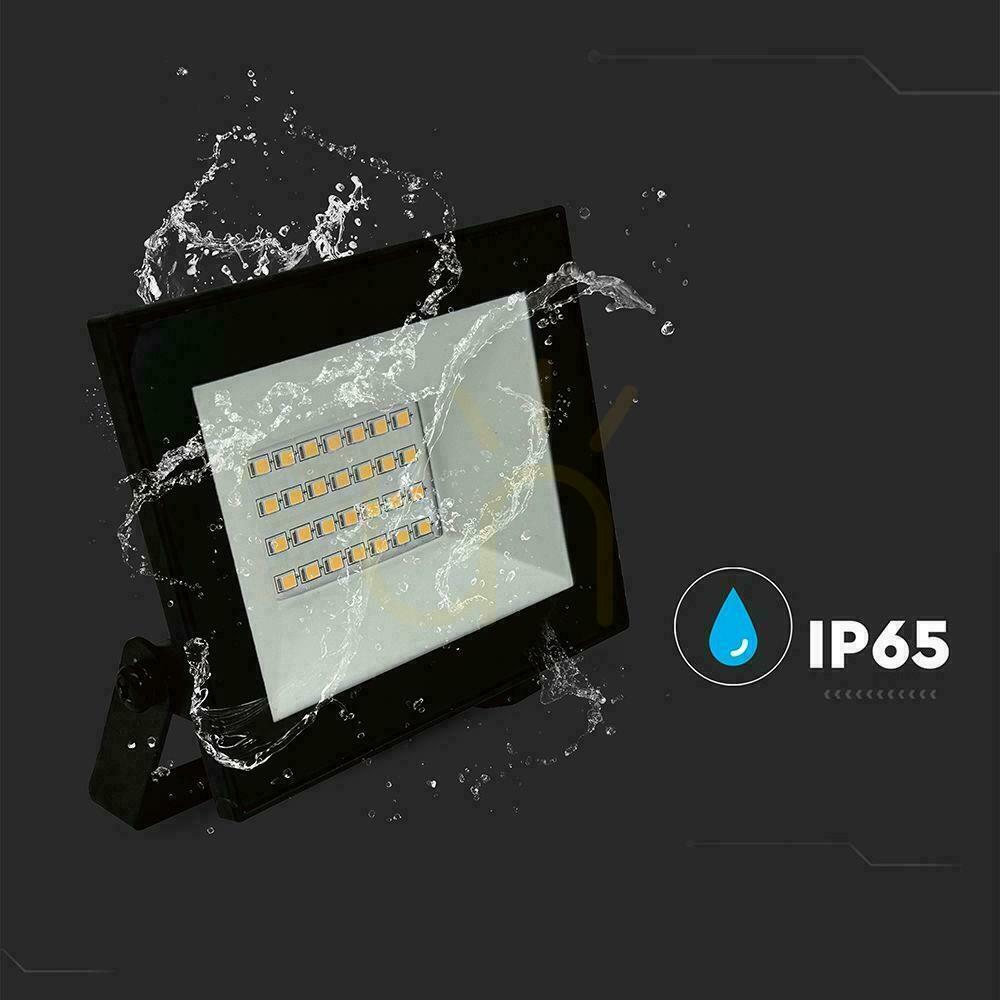 Vedere V-TAC 20W LED SMD proiector 6500K negru VT-44022 6500K 1510lm. V-TAC 20W LED SMD proiector 6500K negru VT-44022 6500K 1510lm.