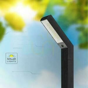 V-TAC Solar LED Garden Pole 1.7W 2in1 Base+Pin Drive 85cm VT-10185 3000K-4000K-6500K 80lm 3 ani garanție small 1
