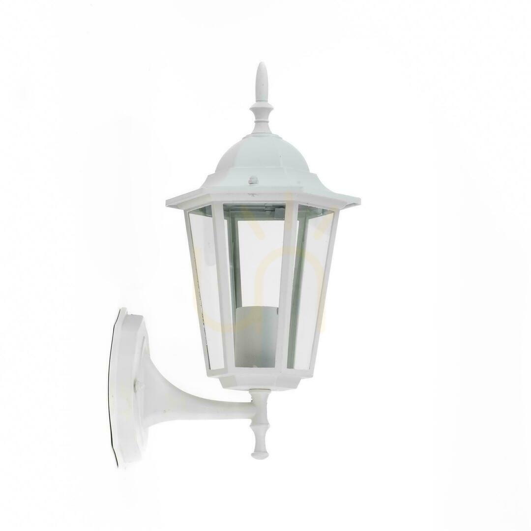 Vedere Lanternă de grădină lampă de perete V-TAC E27 alb mat VT-749 Lanternă de grădină lampă de perete V-TAC E27 alb mat VT-749