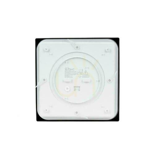 Verifica Plafond V-TAC 30W LED pătrat IP44 42x42cm negru VT-8630B-SQ 3000K 3000lm