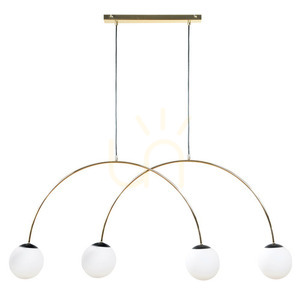 Lampă suspendată Zuma Line BOW 1219 auriu 4xE14 0 Lampă suspendată Zuma Line BOW 1219 auriu 4xE14 small 0