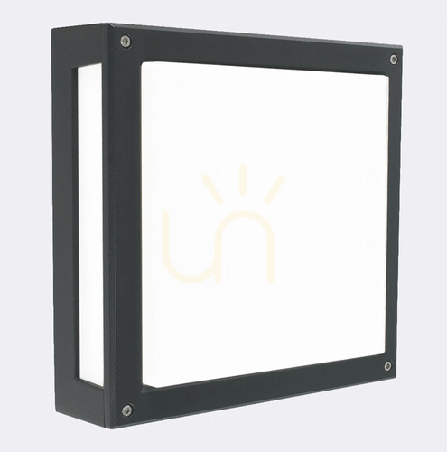 Verifica NORDLAND lampă de perete pentru exterior / plafon cu senzor de mișcare 7118AL 12W 3000K - Aluminiu RAL 9006 - NORLYS
