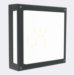 NORDLAND lampă de perete pentru exterior / plafon cu senzor de mișcare 7118AL 12W 3000K - Aluminiu RAL 9006 - NORLYS small 0