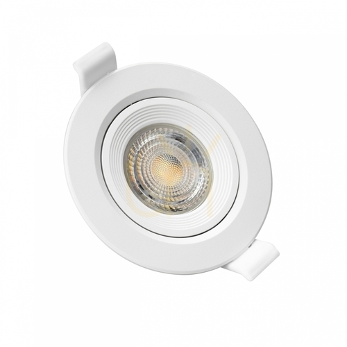 Verifica Fiale Core Flat Gu10 Ip20 Fi90 X26 Mm Alb rotund în mișcare Eyelet