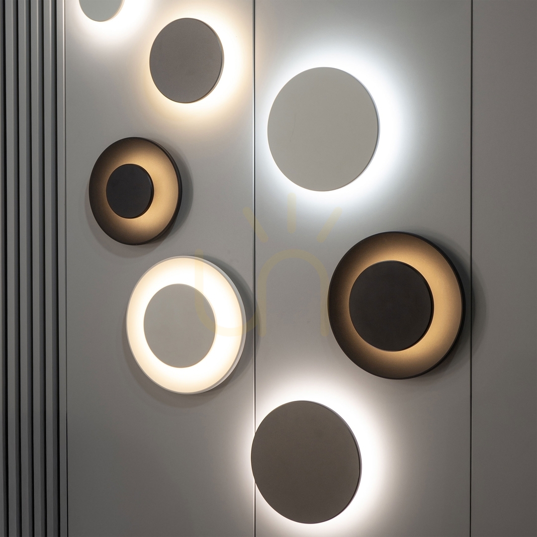 Vedere Placa de bază Piatta pentru corpurile de iluminat Piatta 12 W 300 X30 alb rotund. Placa de bază Piatta pentru corpurile de iluminat Piatta 12 W 300 X30 alb rotund.