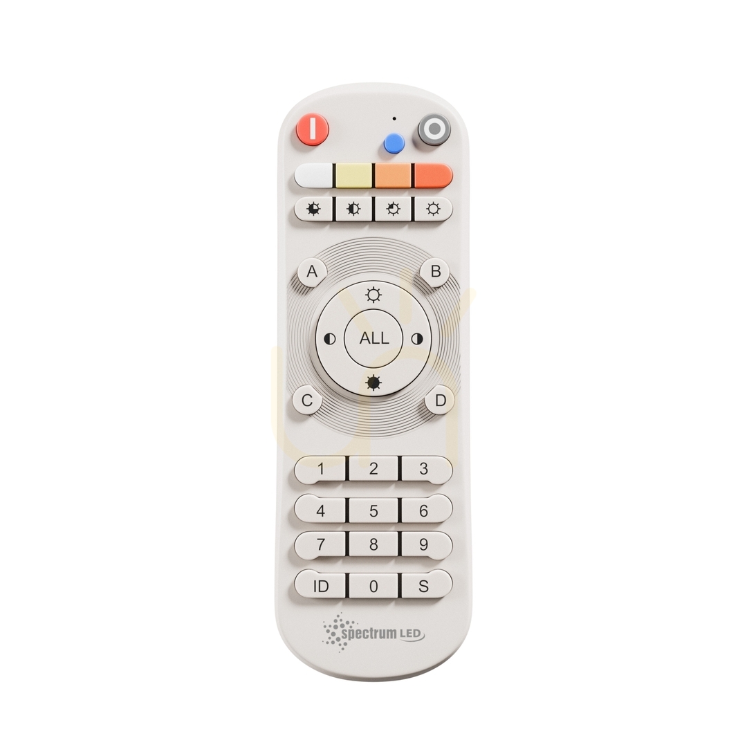 Vedere Telecomandă 100 Zone Rgb Cct 2 Xlr3 Dimm Alb Konekto Mesh Telecomandă 100 Zone Rgb Cct 2 Xlr3 Dimm Alb Konekto Mesh