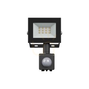 Noctis Lux 4 Proiector 10 W Nw 230 V Ip44 94x150x53mm Black Pir Motion Sensor small 1