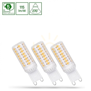 Led G9 230 V 230 V 4 W Cw Dimmable Smd 5 ani Premium Spectrum 3 pachete 0 Led G9 230 V 230 V 4 W Cw Dimmable Smd 5 ani Premium Spectrum 3 pachete small 0