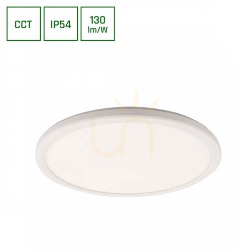 Verifica Nymphea Flat Duo 24 W Cct 230 V 120 St Ip54 Fi292 X26 Mm Alb Rotund.