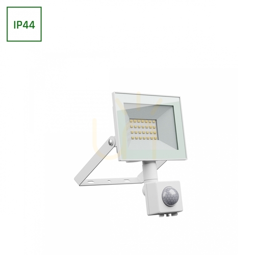 Verifica Noctis Lux 4 Proiector 20 Ww 230 V Ip44 116x174x53mm alb Pir senzor de mișcare