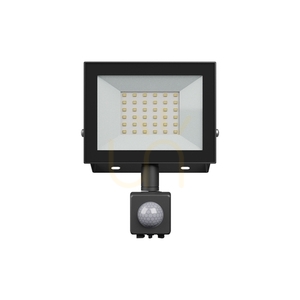 Noctis Lux 4 Proiector 30 W Nw 230 V Ip44 141x185x53mm Black Pir Motion Sensor small 1