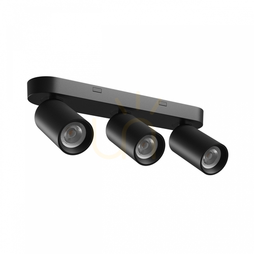 Verifica Madara Altro Base 3x Gu10 230 V Ip20 350 X70 X135 Mm Negru
