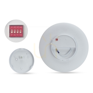 Nymphea Proxi Pir 18 Ww 230 V 120 St Ip54 Fi300 X60 Mm Alb Rotund. small 3