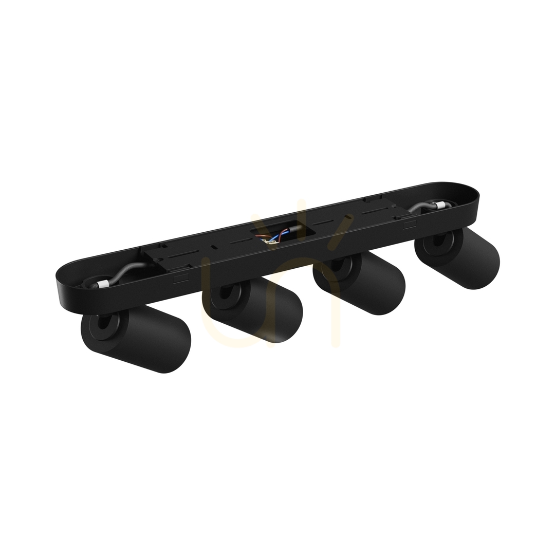 Afişa Madara Altro Base 4x Gu10 230 V Ip20 480 X70 X135 Mm Negru Madara Altro Base 4x Gu10 230 V Ip20 480 X70 X135 Mm Negru