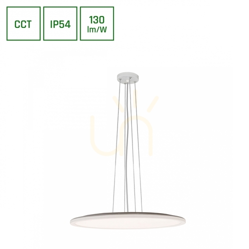 Verifica Nymphea Flat Duo 48 W Cct 230 V 120 St Ip54 Fi500 X26 Mm Alb Rotund.