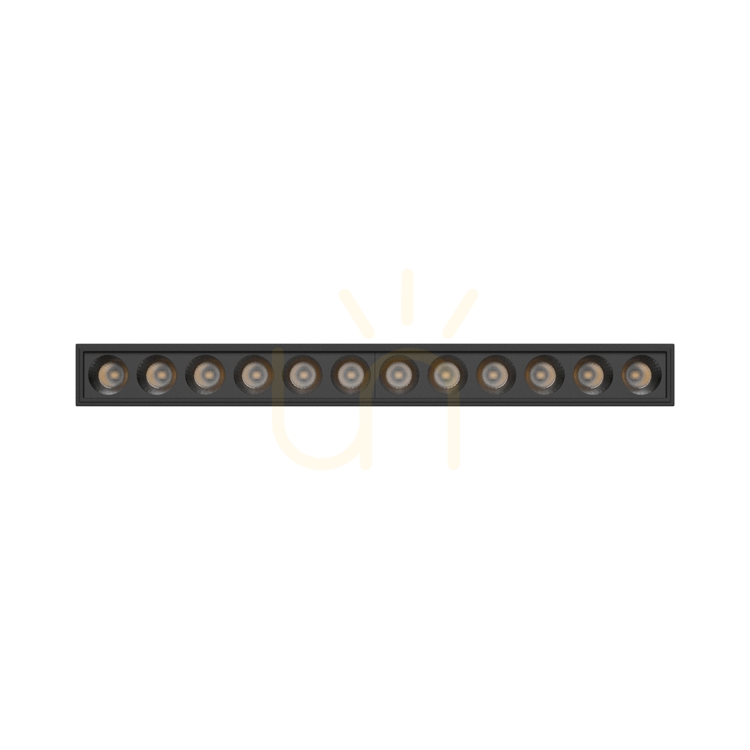 previzualizare Grid S Corp de iluminat montat la suprafață 12 W Cct 230 V 40st Ip20 222x26x60mm Negru 5 ani Gw. Spectrum Grid S Corp de iluminat montat la suprafață 12 W Cct 230 V 40st Ip20 222x26x60mm Negru 5 ani Gw. Spectrum
