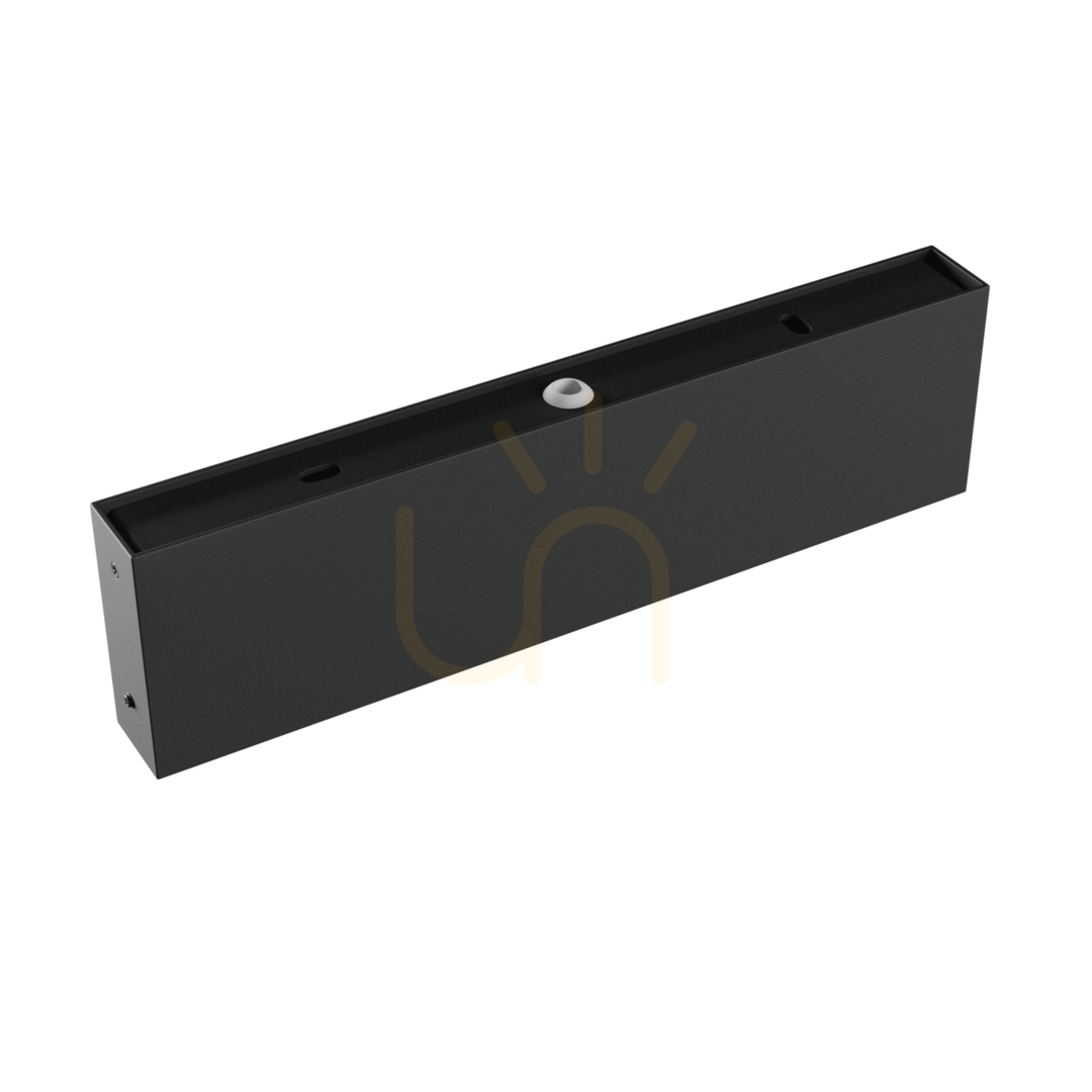 Afişa Grid S Corp de iluminat montat la suprafață 12 W Cct 230 V 40st Ip20 222x26x60mm Negru 5 ani Gw. Spectrum Grid S Corp de iluminat montat la suprafață 12 W Cct 230 V 40st Ip20 222x26x60mm Negru 5 ani Gw. Spectrum