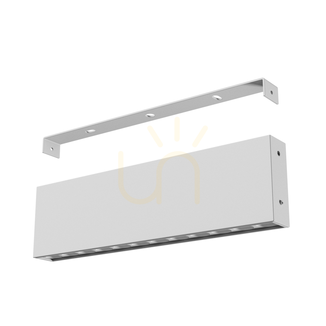 Vedere Grid S Corp de iluminat montat la suprafață 12 W Cct 230 V 40st Ip20 222x26x60mm Alb 5 ani Gw. Spectrum Grid S Corp de iluminat montat la suprafață 12 W Cct 230 V 40st Ip20 222x26x60mm Alb 5 ani Gw. Spectrum