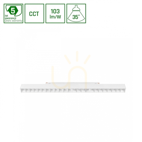 Verifica Sistem Shift Cct Grid L Linear Luminaire 440 X23 X42 Mm 22 W 35 St White Cct Switch 5 ani garanție.