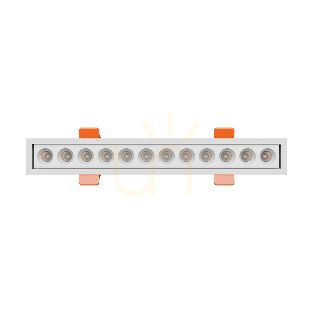 previzualizare Grid S Flush Mount 12 W Cct 230 V 40st Ip20 230x34x61mm Alb 5 ani Gw. Spectrum Grid S Flush Mount 12 W Cct 230 V 40st Ip20 230x34x61mm Alb 5 ani Gw. Spectrum