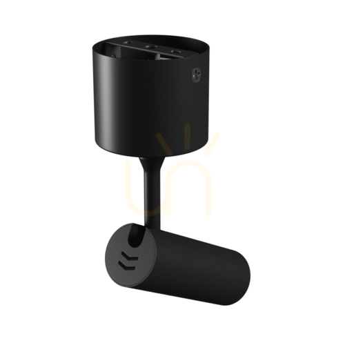 Verifica Spot S Corp de iluminat de suprafață 6 W Cct 230 V 30st Ip20 dia.35x122x184mm Negru 5 ani garanție. Spectrum