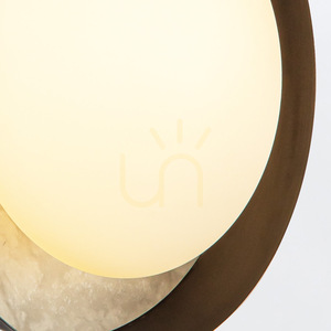 Lampă de perete cu LED ALONSO - maro urban QUINTIESSE small 4