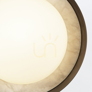 Lampă de perete cu LED ALONSO - maro urban QUINTIESSE small 5
