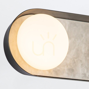 Lampă de perete cu LED ALONSO - maro urban QUINTIESSE small 1
