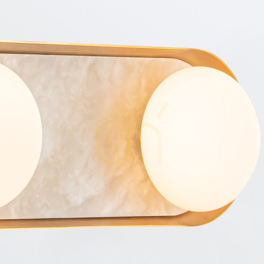 Spectacol LED lampă de perete ALONSO - alamă Vintage QUINTIESSE LED lampă de perete ALONSO - alamă Vintage QUINTIESSE