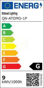 Lampă suspendată ATOMO - 1 sursă de lumină - Crom lustruit QUINTIESSE small 7